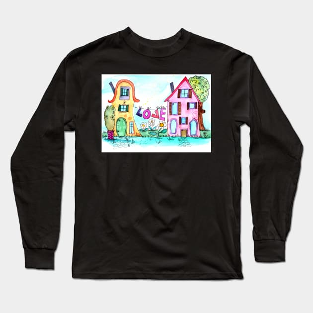 love Long Sleeve T-Shirt by SimoneMonschein